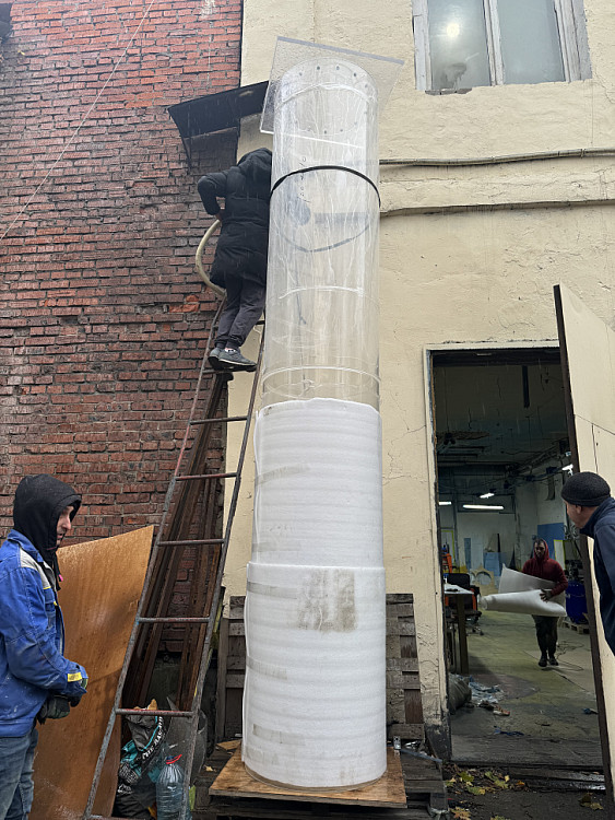 Макет для проверки вязкости масел