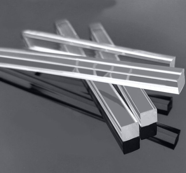  Квадратные акриловые стержни из оргстекла — прозрачные